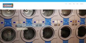 Bogart's Laundry Homepage Screenshot